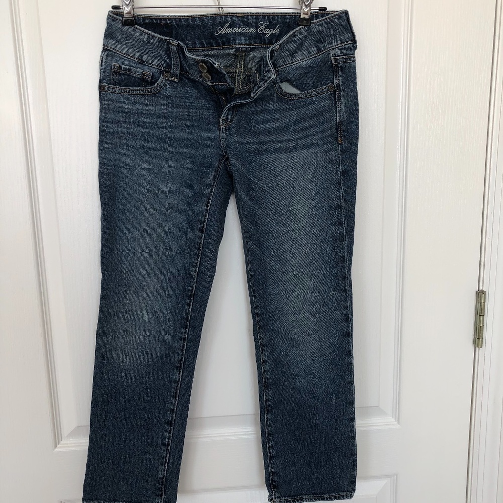 American Eagle Outfitters Artist Capri Jeans sz 0